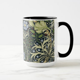William Morris Seaweed Pattern Floral  Art Mok