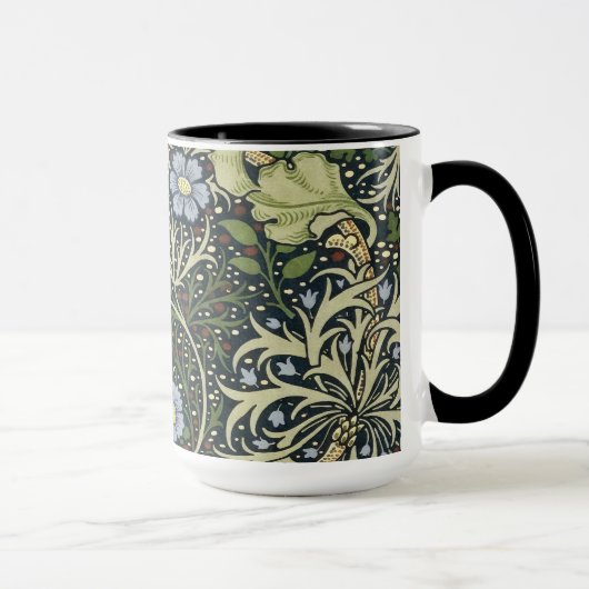 William Morris Seaweed Pattern Floral  Art Mok (Rechts)