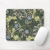 William Morris Seaweed Pattern Floral Art Muismat (Met muis)