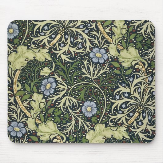 William Morris Seaweed Pattern Floral Art Muismat (Voorkant)