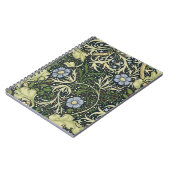 William Morris Seaweed Pattern Floral  Art Notitieboek (Linkerzijde)