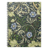William Morris Seaweed Pattern Floral Art Notitieboek (Voorkant)
