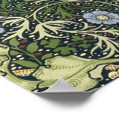 William Morris Seaweed Pattern Floral  Art Poster (Hoek)