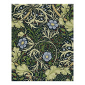 William Morris Seaweed Pattern Floral Art Poster (Voorkant)