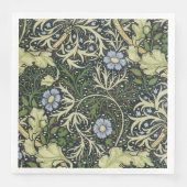William Morris Seaweed Pattern Floral  Art Servet (Voorkant)