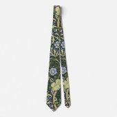 William Morris Seaweed Pattern Floral Art Stropdas (Voorkant)