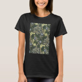 William Morris Seaweed Pattern Floral  Art T-shirt (Voorkant)