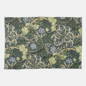 William Morris Seaweed Pattern Floral  Art Theedoek (Horizontaal)