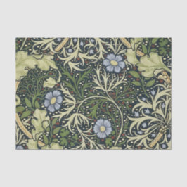 William Morris Seaweed Pattern Floral  Art Tissuepapier