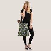 William Morris Seaweed Pattern Floral  Art Tote Bag (Op model)