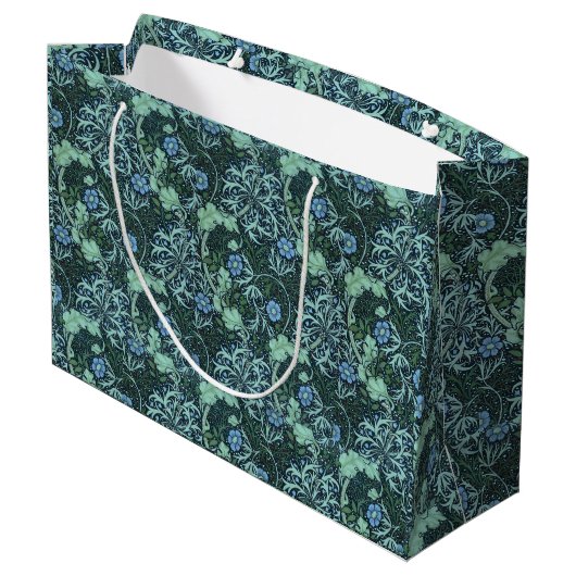 William Morris Seaweed Pattern Groot Cadeauzakje (Achterkant Gekanteld)