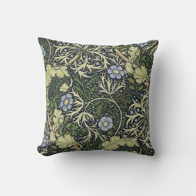 William Morris Seaweed Pattern Kussen (Voorkant)