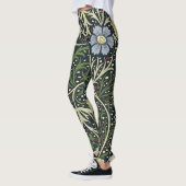 William Morris Seaweed Pattern Leggings (Links)
