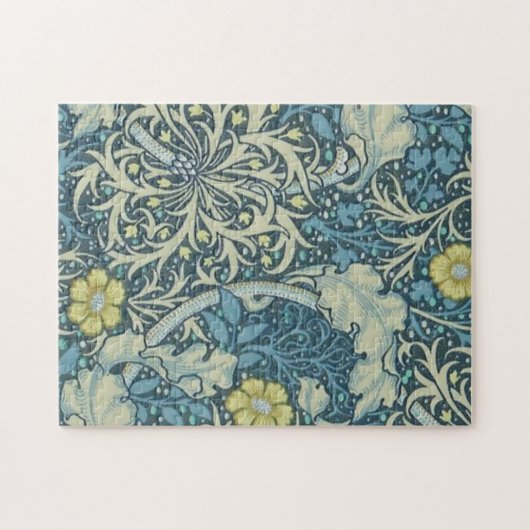 William Morris Seaweed Pattern Legpuzzel (Horizontaal)