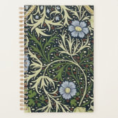 William Morris Seaweed Pattern Planner (Voorkant)