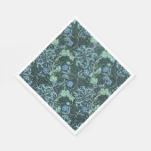 William Morris Seaweed Pattern Servet (Hoek)