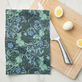William Morris Seaweed Pattern Theedoek (Quarter Fold)