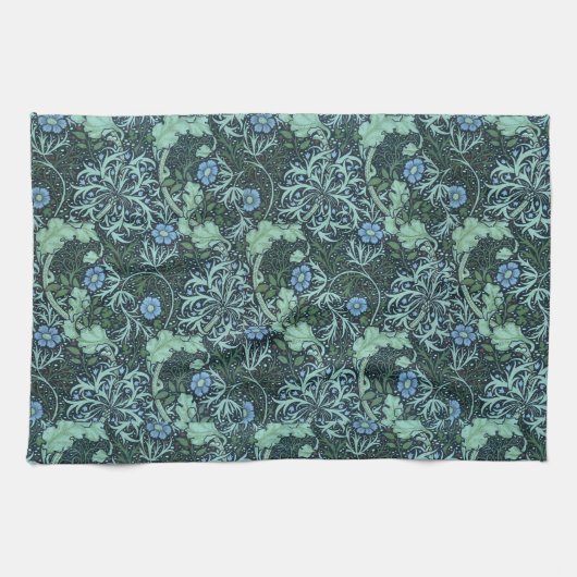 William Morris Seaweed Pattern Theedoek (Horizontaal)
