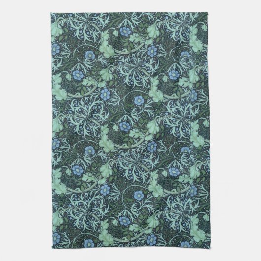 William Morris Seaweed Pattern Theedoek (Verticaal)