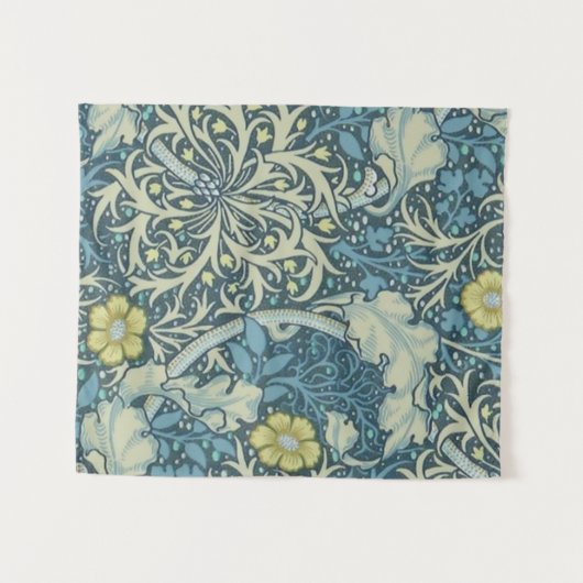 William Morris Seaweed Pattern Wandkleed (Voorkant (horizontaal))
