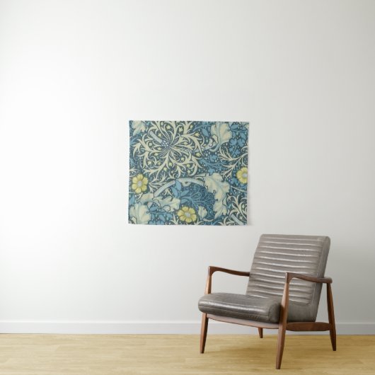 William Morris Seaweed Pattern Wandkleed (In Situ (horizontaal))
