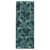William Morris Seaweed Pattern Wijn Cadeautas (Voorkant)