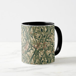 William Morris Seaweed Vintage Florale art nouveau Mok