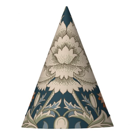 William Morris Severn Bloementuin Bloem Klassieker Feesthoedjes (Voorkant)