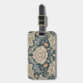 William Morris Severn Bloementuin Bloemen Classic Bagagelabel (Voorkant verticaal)