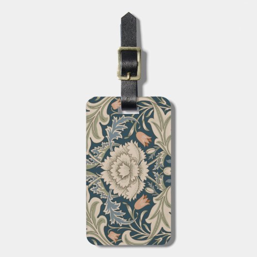 William Morris Severn Bloementuin Bloemen Classic Bagagelabel (Voorkant verticaal)