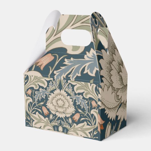 William Morris Severn Bloementuin Bloemen Classic Bedankdoosjes (Achterkant)