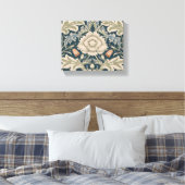 William Morris Severn Bloementuin Bloemen Classic Canvas Afdruk (Insitu (Slaapkamer))