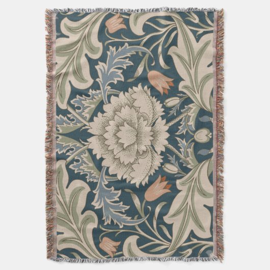 William Morris Severn Bloementuin Bloemen Classic Deken (Voorkant Verticaal)