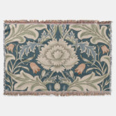 William Morris Severn Bloementuin Bloemen Classic Deken (Voorkant)