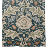 William Morris Severn Bloementuin Bloemen Classic Douchegordijn (Voorkant)