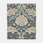 William Morris Severn Bloementuin Bloemen Classic Fleece Deken (Voorkant)