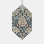 William Morris Severn Bloementuin Bloemen Classic Glas Ornament (Voorkant Rechts)