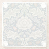 William Morris Severn Bloementuin Bloemen Classic Glazen Onderzetter (Achterkant)