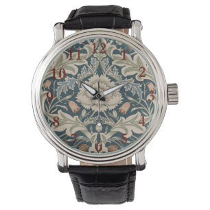 William Morris Severn Bloementuin Bloemen Classic Horloge