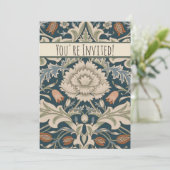 William Morris Severn Bloementuin Bloemen Classic Kaart (Staand voorkant)