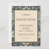 William Morris Severn Bloementuin Bloemen Classic Kaart (Achterkant)