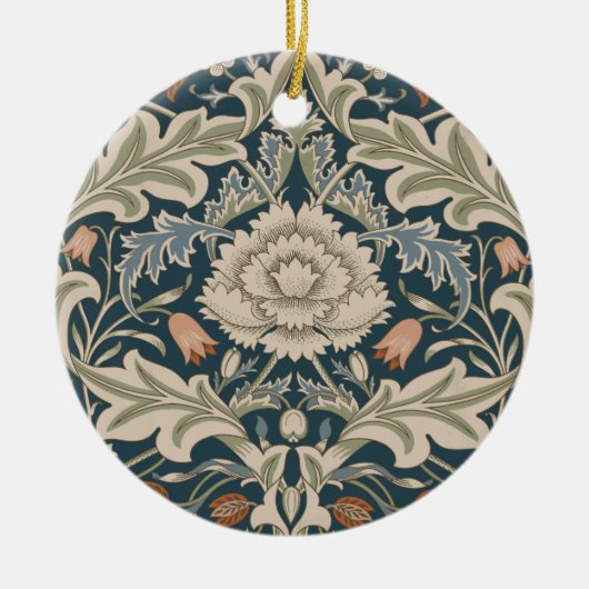 William Morris Severn Bloementuin Bloemen Classic Keramisch Ornament (Voorkant)