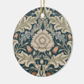 William Morris Severn Bloementuin Bloemen Classic Keramisch Ornament (Links)