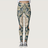 William Morris Severn Bloementuin Bloemen Classic Leggings (Voorkant)