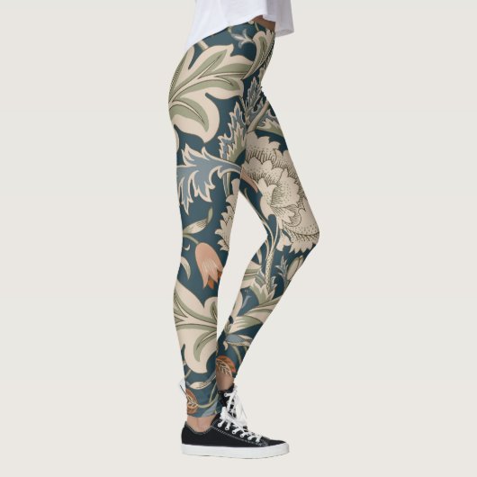 William Morris Severn Bloementuin Bloemen Classic Leggings (Rechts)