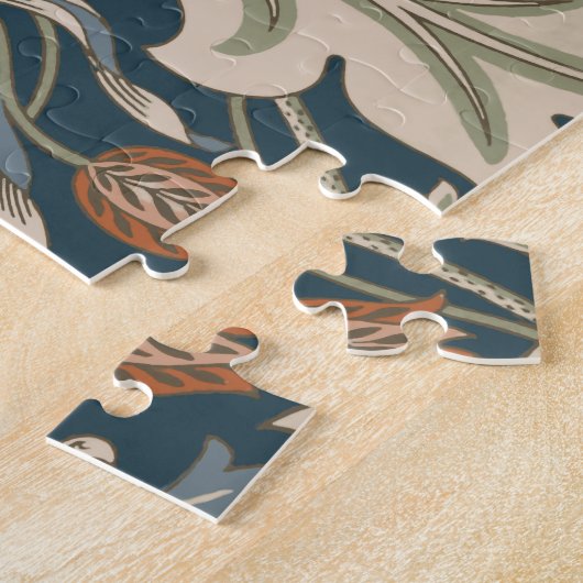 William Morris Severn Bloementuin Bloemen Classic Legpuzzel (Zijkant)