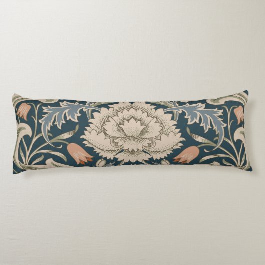 William Morris Severn Bloementuin Bloemen Classic Lichaamskussen (Achterkant)