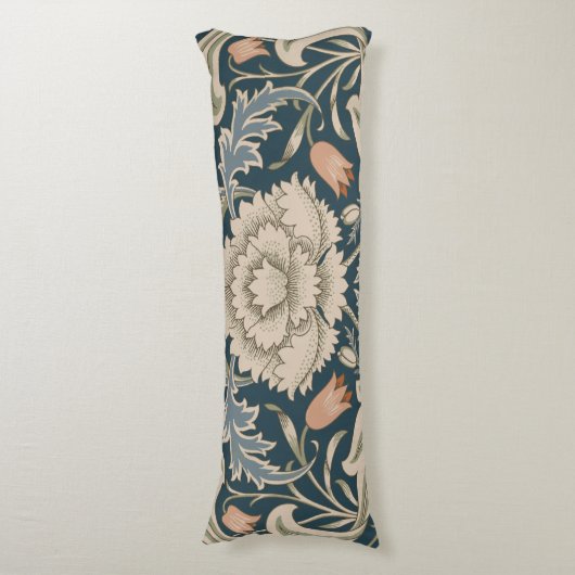 William Morris Severn Bloementuin Bloemen Classic Lichaamskussen (Voorkant Verticaal)