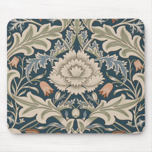 William Morris Severn Bloementuin Bloemen Classic Muismat (Voorkant)