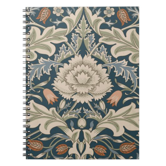 William Morris Severn Bloementuin Bloemen Classic Notitieboek (Voorkant)
